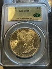 1881-S Morgan Silver Dollar CACG MS65 CAC Original Toned S-Mint Dollar