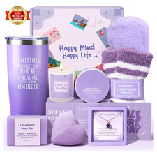 Gift Baskets for Women, 9pcs Unique Happy Birthday Gifts for Women, Best Mothers