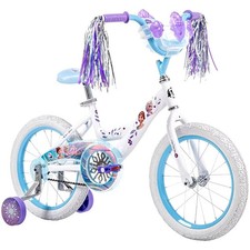 BICICLETA INFANTIL HUFFY FROZEN 16 EN BLANCO: PERFECTA PARA TUS PEQUEÑOS - BLANCA