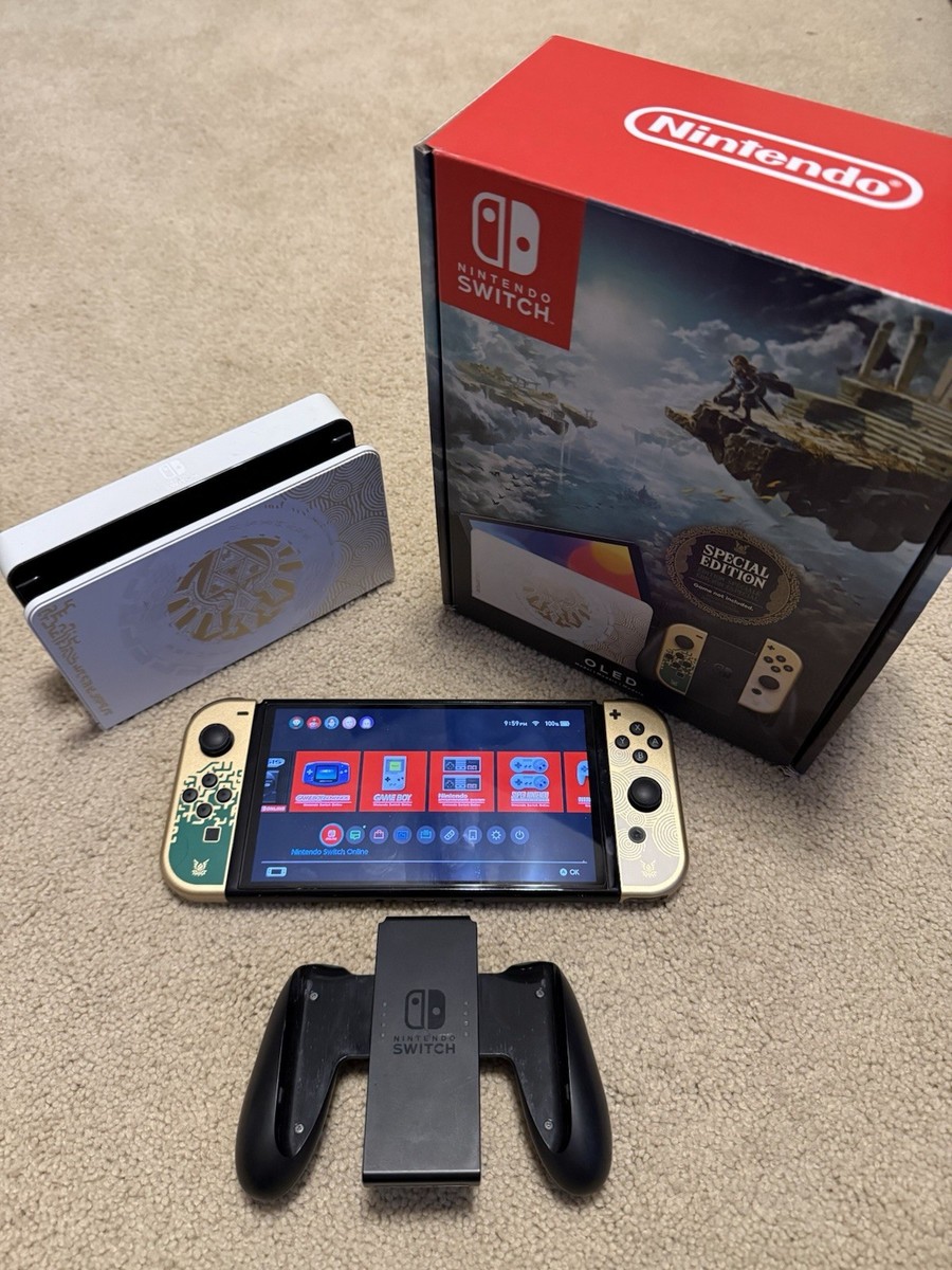 Nintendo Switch OLED Zelda Edition 45496597344| eBay