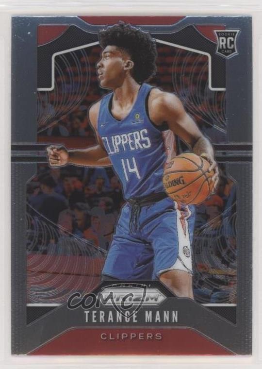 2019-20 Panini Prizm Rookie Terance Mann #296 kd0