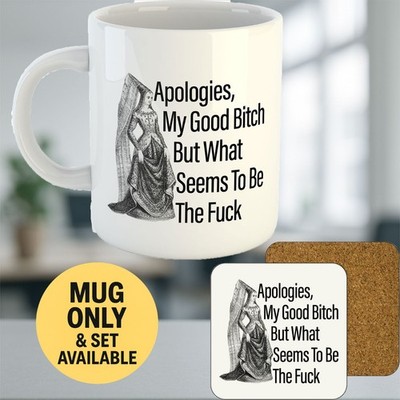 11 Unzen Becher Set - My Good B*tch - Humor Fri Boss Geplänkel Arbeit ADHS Geschenk Weihnachten Familie