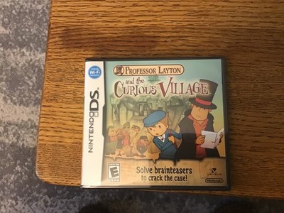 Professor Layton and the Curious Village Nintendo DS Factory sealed.