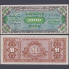 Allied Military Authority 1000 Mark AMB-8c Ro.207c P#198 1944 Allied Occupation