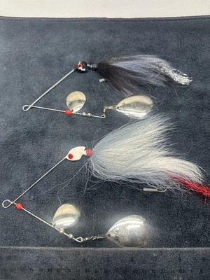 Lindy M/G Spinner 2 Bait Lot - No Longer Made - Arguably The Best Musky Spinner