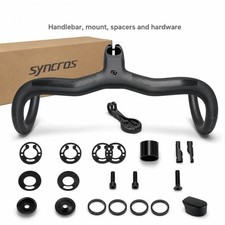Carbon Fiber Road Bike Integrated Handlebar Full Internal Cable Routing