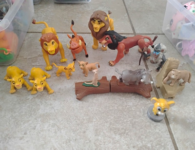 Disney The Lion King Figure Lot Simba Nala Scar Pumbaa Rafiki