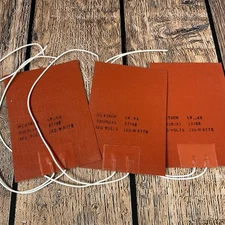 Heatron 035050A3 LV KS 3.5 X 5 W Flexible Strip Heater 115V 120W Lot Of 3