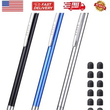 3 Pcs Stylus Pens for Touch Screens 0.24 inch Tip Series , 12 Extra Replacea...