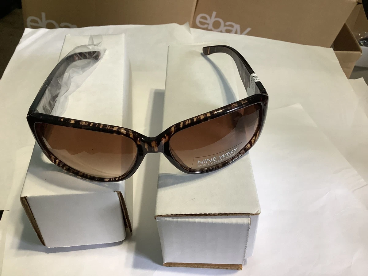 Nine West CT1220 51896RNJ200 Tortoise Round Sunglasses Brown Gradient Lenses 61cxe8GBjVL._AC_UY1000_.jpg main image 4