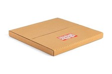 12-inch Vinyl Record Shipping Boxes, 12.8x12.8x1 inch, 50-Pack 50 Pack