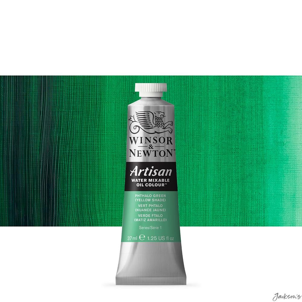 Winsor & Newton Artisan Water Mixable Oil Paint 37ml Phthalo Green Colour