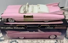 Vintage Pink 1959 Cadillac Eldorado Jim Beam  EMPTY Decanter with Original Box
