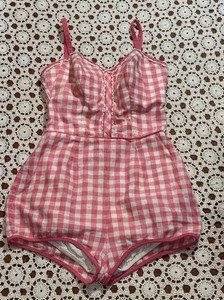 vintage swim dress 253 Vintage Bathing Costume main image 0