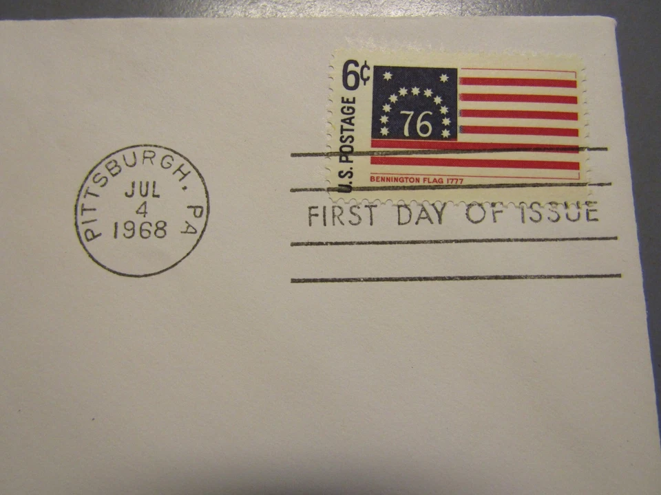 Lot of 3 Commemorative First Day Issue Flags Of American Colonial days - Image 3 of 4