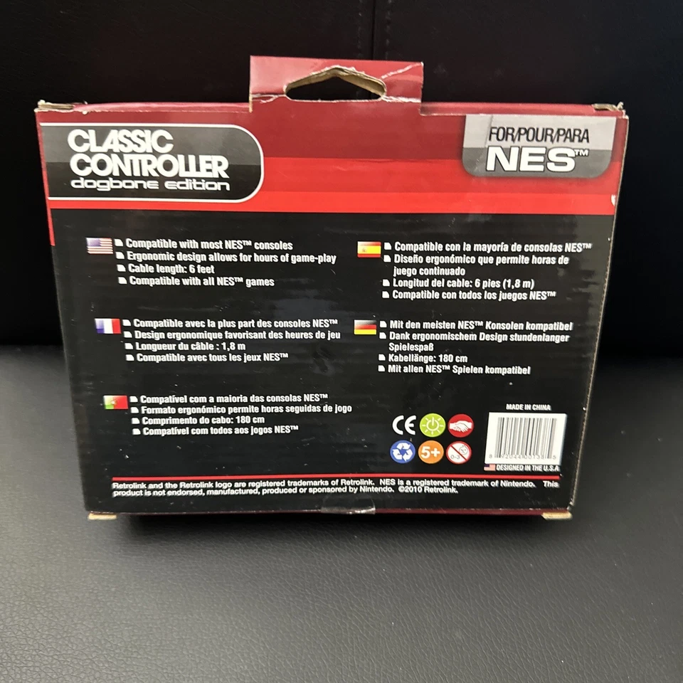 Nintendo Dog Bone NES-039 Gamepad NES Controller Vintage - Image 2 of 2