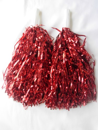 1 Pair Cheerleading pompoms Waver Fancy Dress Costume Pom Pom Dance Accessory - Picture 2 of 13