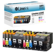ink Cartridge LC20E XXL for Brother MFC-J5920DW MFC-J985dw LC20EBK Black  color