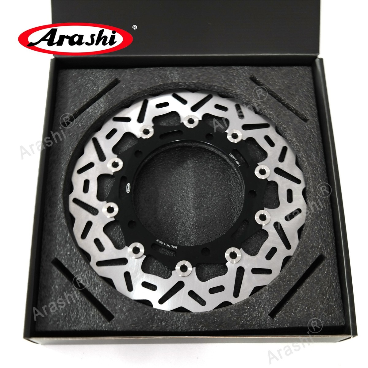 Bremsscheiben Vorne Für Kawasaki Z900 & Ninja - Schwarz & Geschlitzt