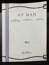My Man Vintage Sheet Music - Fanny Brice Funny Girl Ziegfeld Barbra Streisand