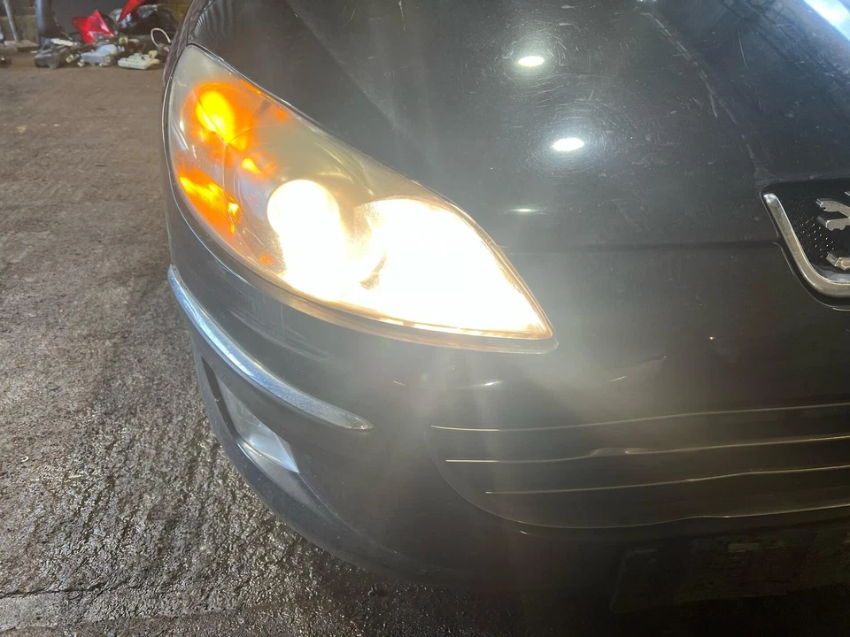 Faro delantero derecho peugeot 407 o/s lámpara halógena 2008 OEM 9660236080 Foto 2 de 4
