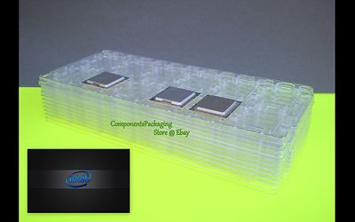 Socket B LGA1366 1356 CPU Tray for Intel i7 Xeon E5 Processors - Qty 10 fits 120