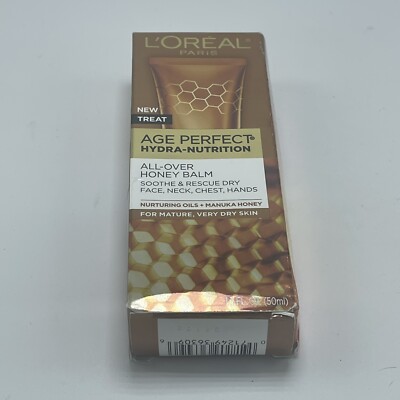 L'Oreal Paris Skincare Age Perfect Hydra-Nutrition All-Over Balm w/ Manuka Honey