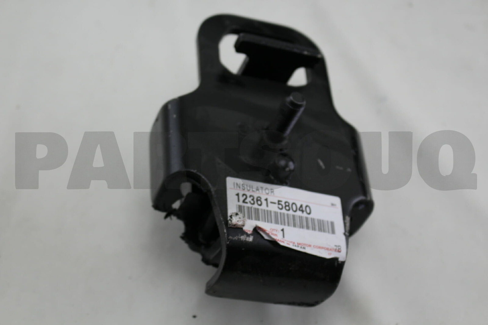 1236158040 Genuine Toyota INSULATOR, ENGINE MOUNTING, FRONT 12361  