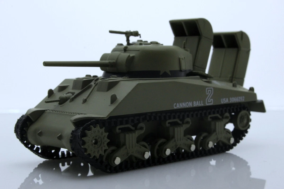 1944 M4 Sherman Tank U.S. Army Millitary World War II WW2 1 64