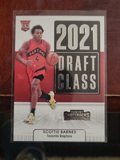 2021 SCOTTIE BARNES #4 PANINI CONTENDERS 2021 DRAFT CLASS ROOKIE RC RAPTORS