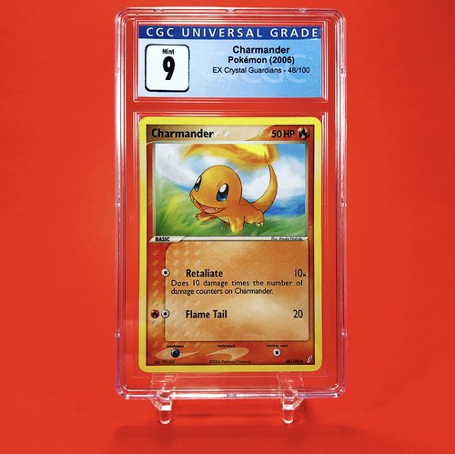 Charmander graded CGC 9 for sale on eBay
