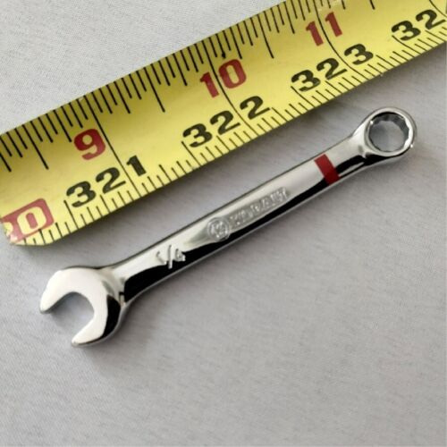 KOBALT 1/4 in. Stubby Combination Wrench - SAE - Polished Chrome - Fast Shipping - Picture 3 of 3