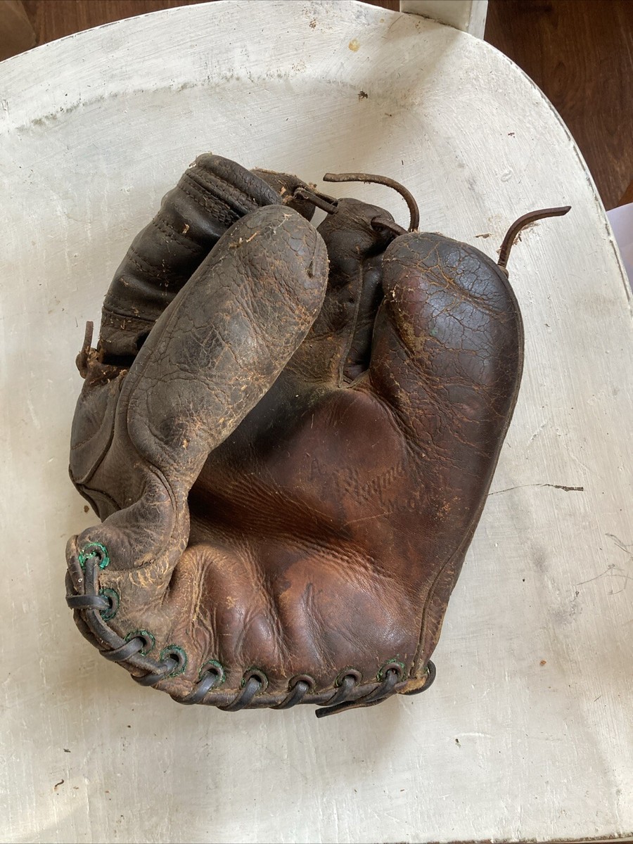 希少　Rawlings グローブ RG-1K Playmaker ヴィンテージ Antique 1940's Rawlings 3 Finger Baseball PLAYMAKER Glove | eBay