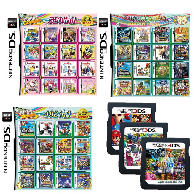 Nintendo DS Cartridge Games Storage Case Holder Super Mario Pink Princess eBay