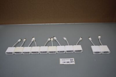 Genuine Apple A1307 Thunderbolt / Mini DisplayPort VGA Adapter 11 Piece Bundle