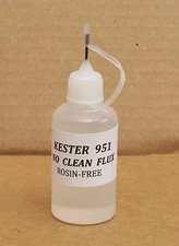30 ml. / 1 Oz.  KESTER 951  No Clean Soldering Solder Liquid Flux Reflow 