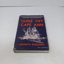 Guns Off Cape Ann: 1961 Rand McNally Hardcover by Kenneth Poolman
