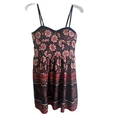 Band of Gypsies Mini Dress Size Medium Boho Cottage Core Sundress