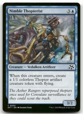Nimble Thopterist #53 MTG Aetherdrift NM X1