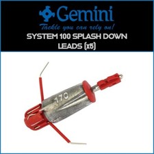 GEMINI SYSTEM 100 SPLASH DOWN LEADS - ALL SIZES (x5) - NEW - SEA FISHING WEIGHTS