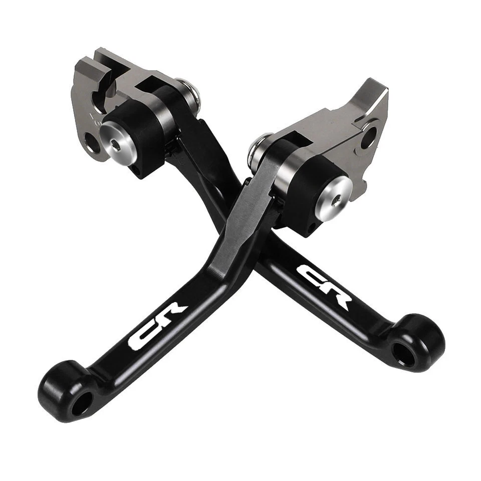 Pivot Brake Clutch Levers FOR HONDA CR80R CR85R 1998-2007 CR125R CR250R 1992-03 - Image 3 of 4