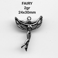 Sterling silver FAIRY Pendant Charm 2 Grams 24X30mm 5315