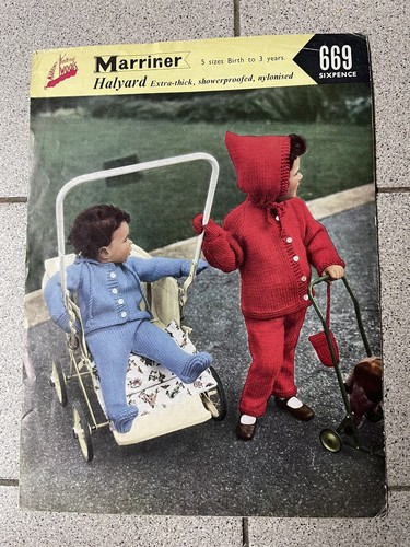 Marriner 669 Baby Kind Kinderwagen Spielanzug Kapuze Jacke Leggings Fäustlinge 20”-26” #A