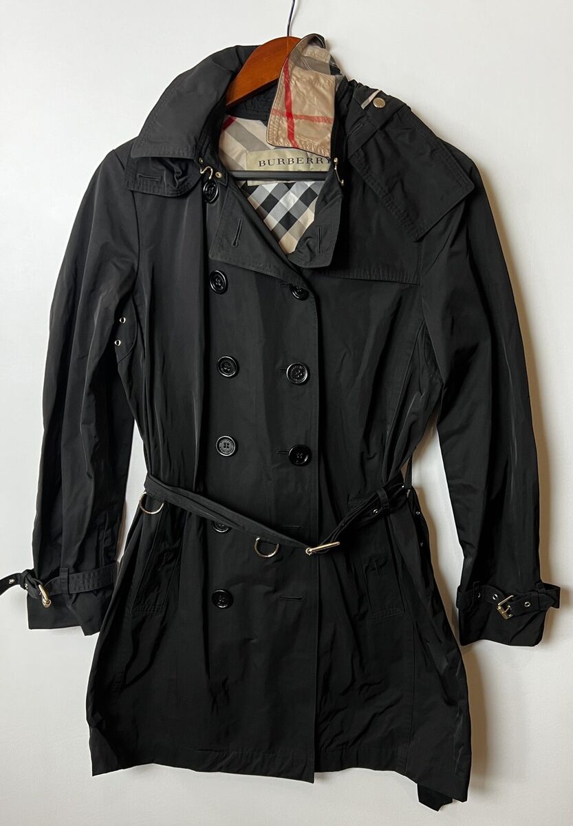 214 Burberry London Mid-Length Technical Double Breasted 214 Burberry London Mid-Length Technical Double Breasted