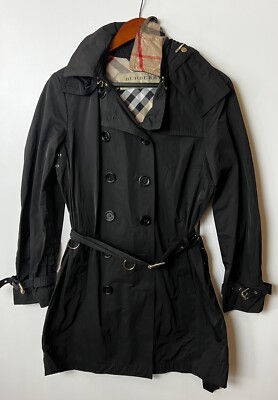 214 Burberry London Mid-Length Technical Double Breasted 214 Burberry London Mid-Length Technical Double Breasted