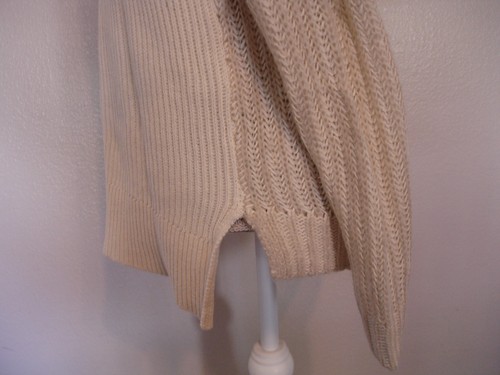 NEW-Women's DNKY Jeans Soft Tissue Color Almond Pullover SIZE:"S" Retail $ 69.50 - Picture 8 of 11