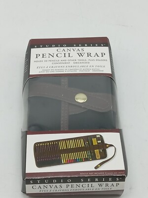 New. Studio Series canvas pencil wrap. Holds 30 pencils!