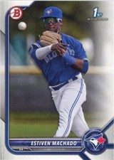 2022 1st Bowman Paper #BP-12 Estiven Machado