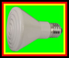 83)Wärmebirne 75 W,Keramiklampe,Dunkelstrahler,Wärmelampe,Keramikstrahler,Brüter