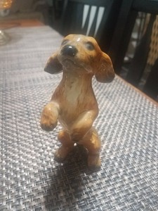 goebel dachshund figurine